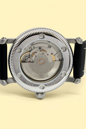 38 mm Fliegeruhr 3H197 - red dot mit Saphirglas