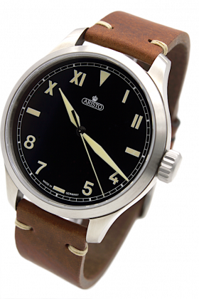 große 47 mm ARISTO Vintage, Saphir, California Dial