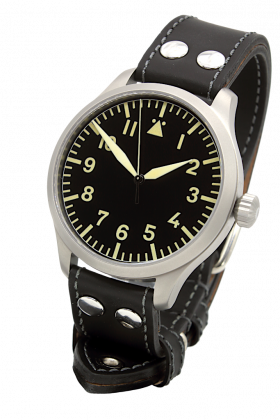 Saphirglas, 47 mm Fliegeruhr Baumuster A - 3H213