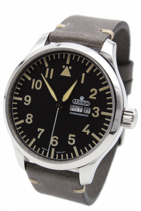 Aristo Chronometer Day-Date 4H2836 poliert