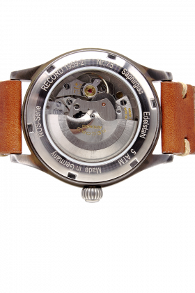 38,5 mm Retro-Uhr mit Record 1959-2