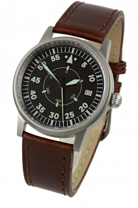 38 mm Fliegeruhr Handaufzug, "Navigator" - 5H90