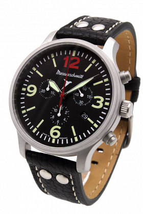 42 mm Messerschmitt Chronograph - rote 12