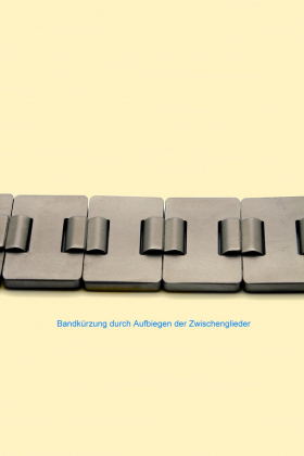 20 u. 22 mm, Titanband m. Vollgliedern - 3271H5