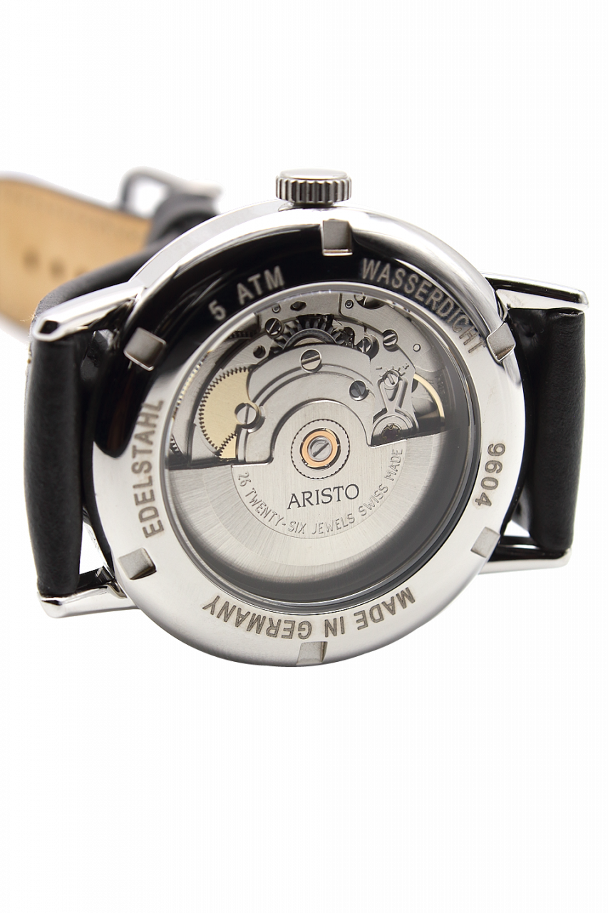 38 mm unisex Aristo Bauhaus Uhr - 4H279L