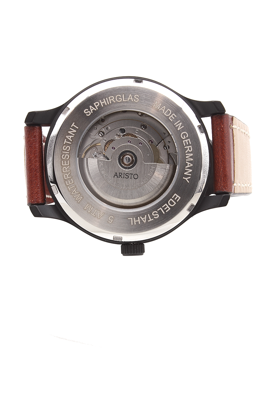 42 mm Fliegeruhr, PVD schwarz - 0H30L