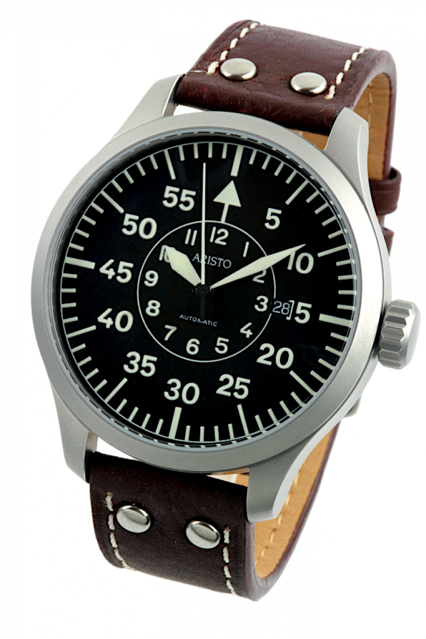 große 47 mm Fliegeruhr Baumuster B -3H132