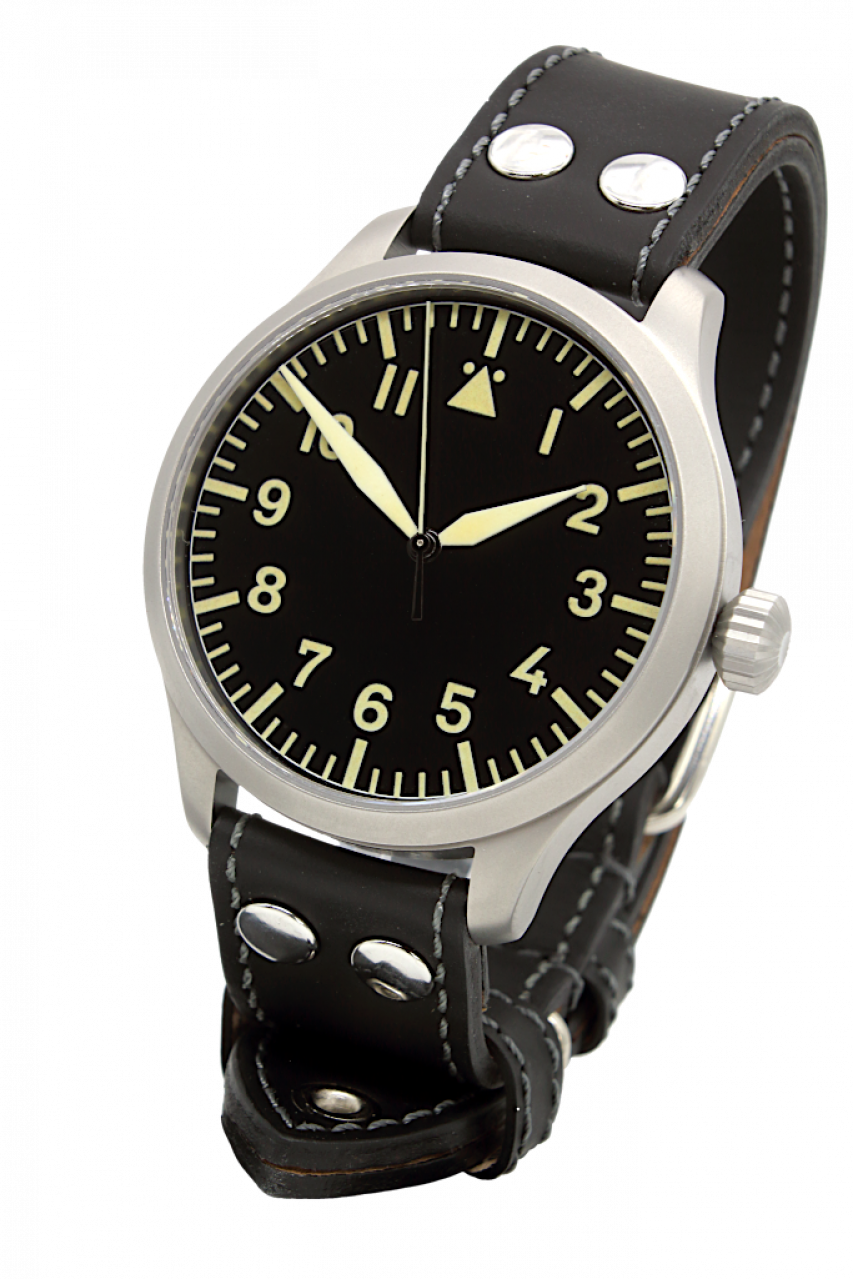 Saphirglas, 47 mm Fliegeruhr Baumuster A - 3H213