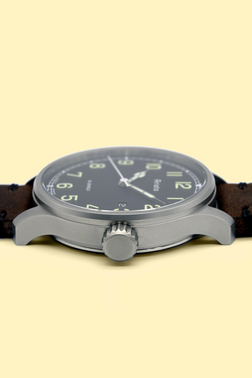 42 mm Marineuhr, Saphirglas - 3H217 Handaufzug