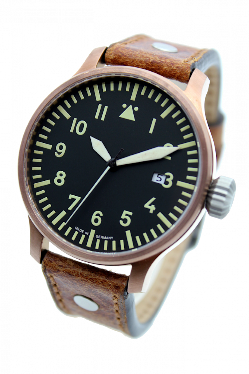 42 mm Fliegeruhr bronze PVD beschichtet - 0H18A