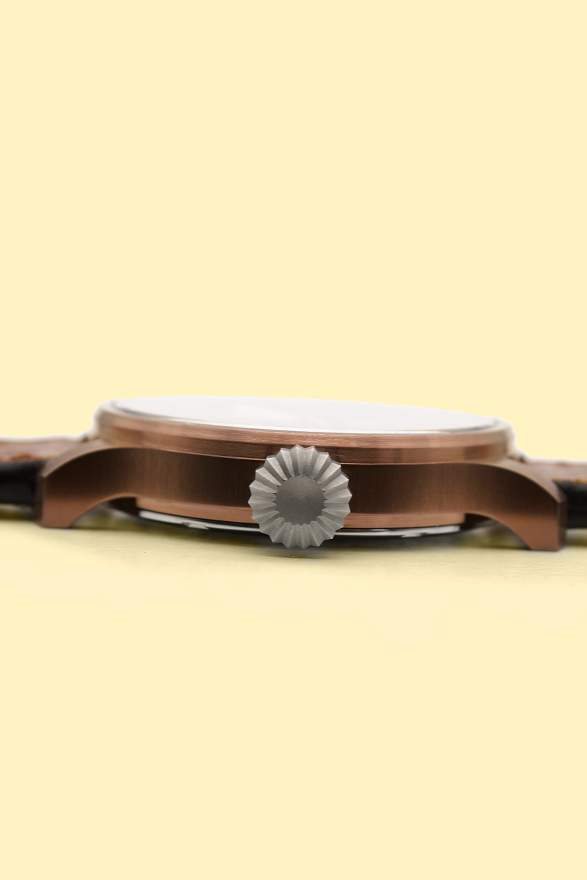 42 mm Fliegeruhr bronze PVD beschichtet - 0H18A