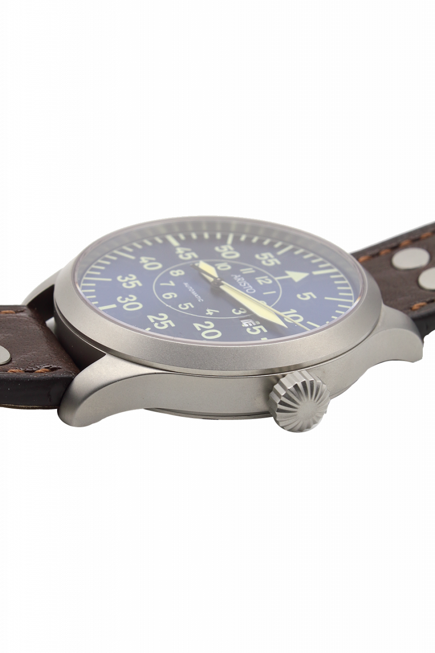groß, blau, Saphir, 47 mm Fliegeruhr Baumuster B - 3H158