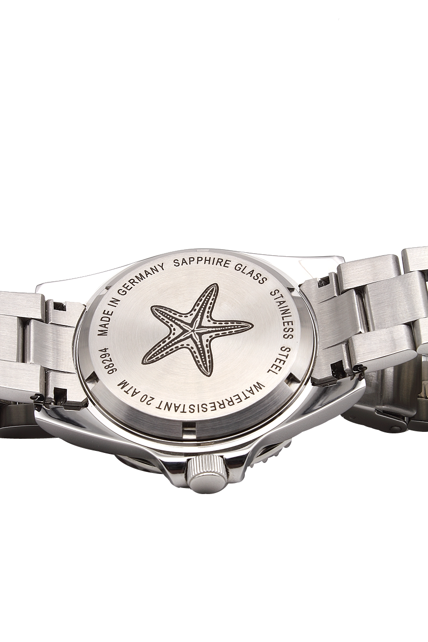 42 mm Aristo Taucheruhr, 20 ATM - grün
