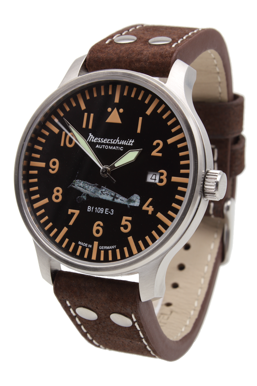 42 mm Messerschmitt Fliegeruhr - BF109E-3A