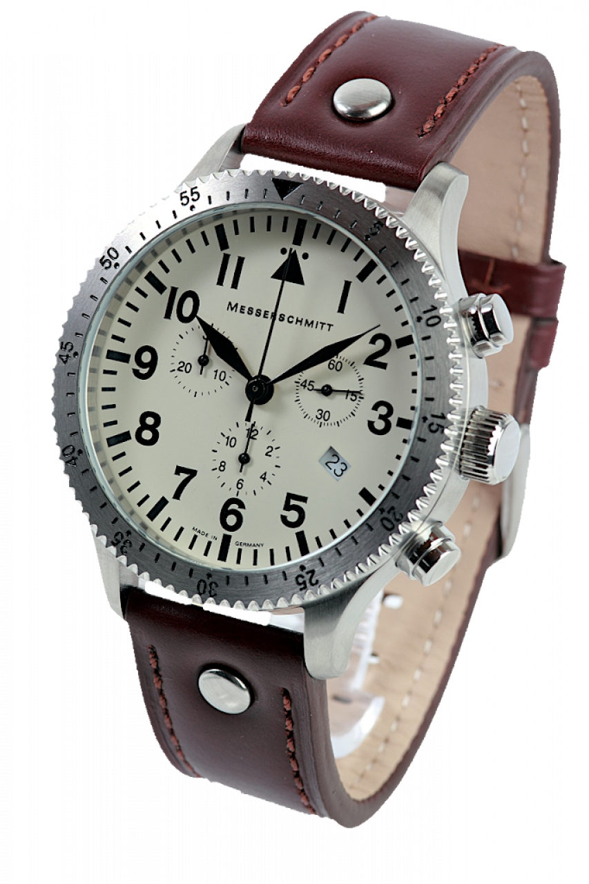 43 mm Messerschmitt Chronograph - 5030L beige