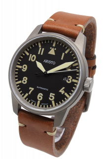 41 mm Vintage-Fliegeruhr, Titan - 5H101VIN